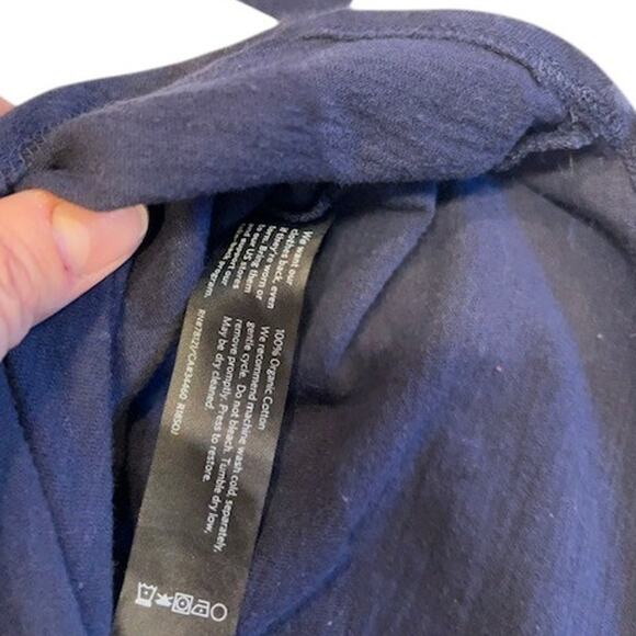 EILEEN FISHER - SKIN Navy Blue Bundle of 2 3/4 Shirt Lightweight sweater MEDIUM - Picture 5 of 16